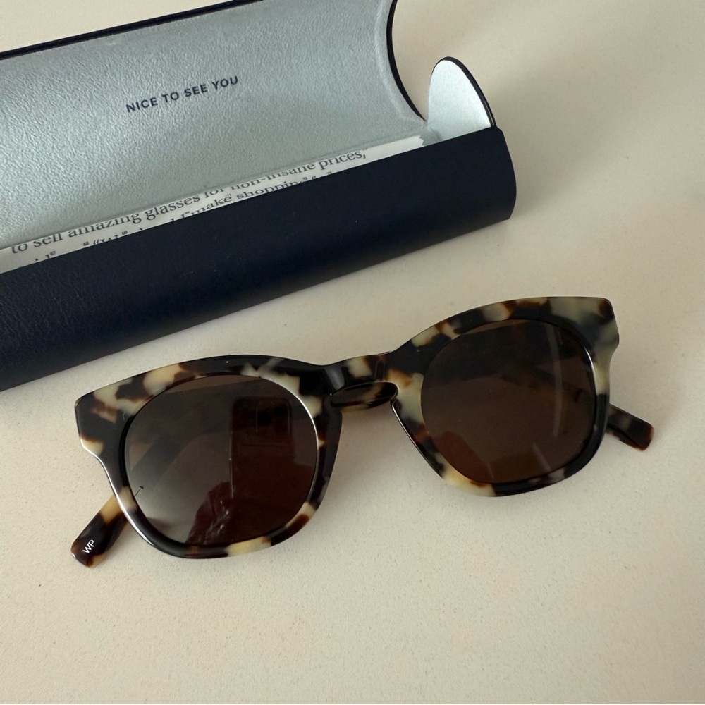 Warby Parker Kimball Marzipan Tortoise Sunglasses